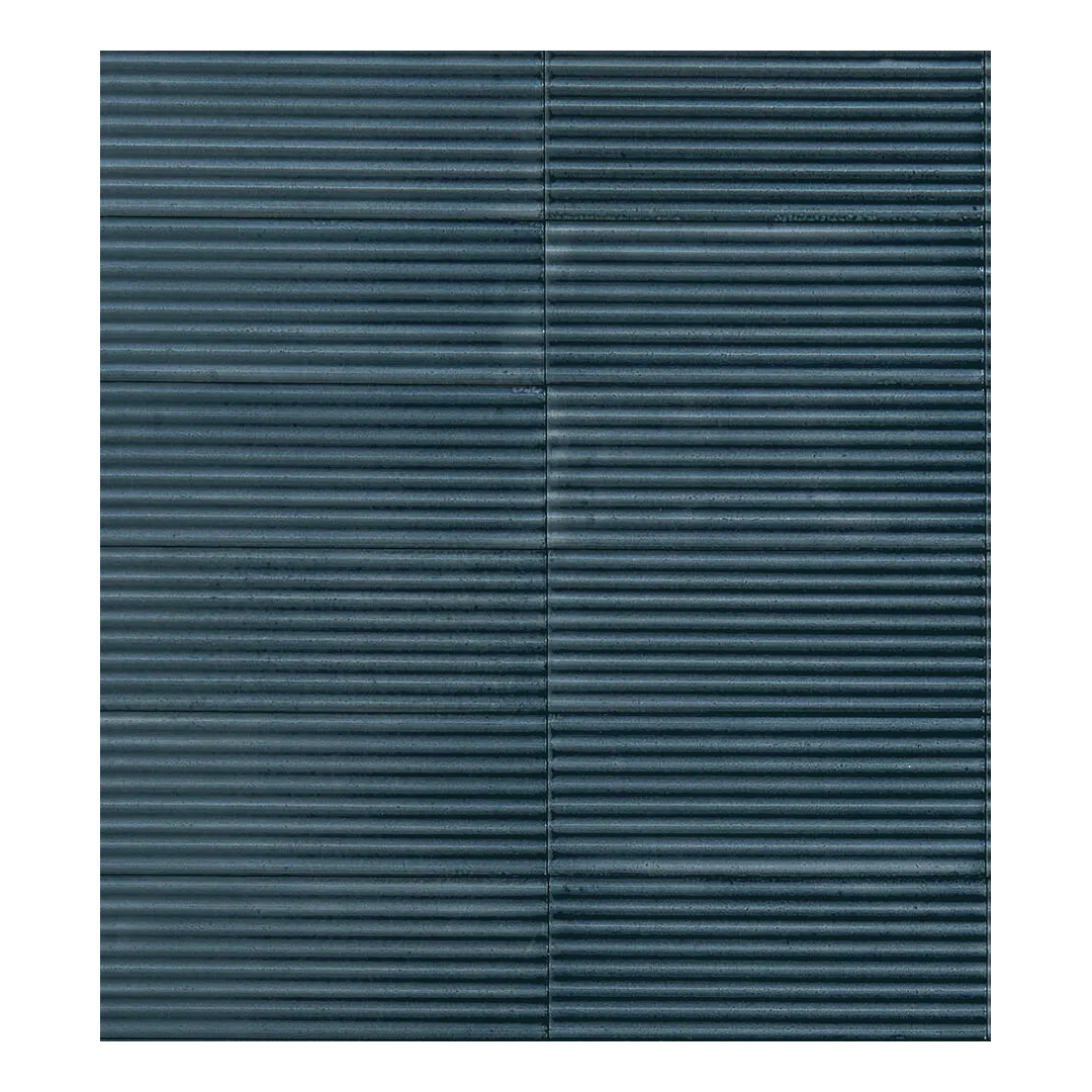 50x150mm Marazzi - Rice Blu Struttura Pleat Lux