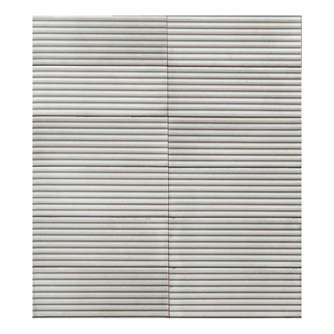 50x150mm Marazzi - Rice Grigio Struttura Pleat Lux