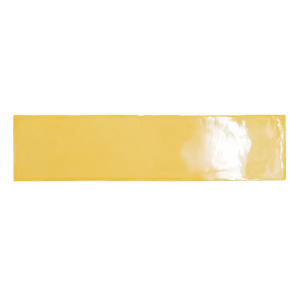 Elite Design Studio - 75x300mm Cobsa Ceramica - Handmade Yellow Gloss