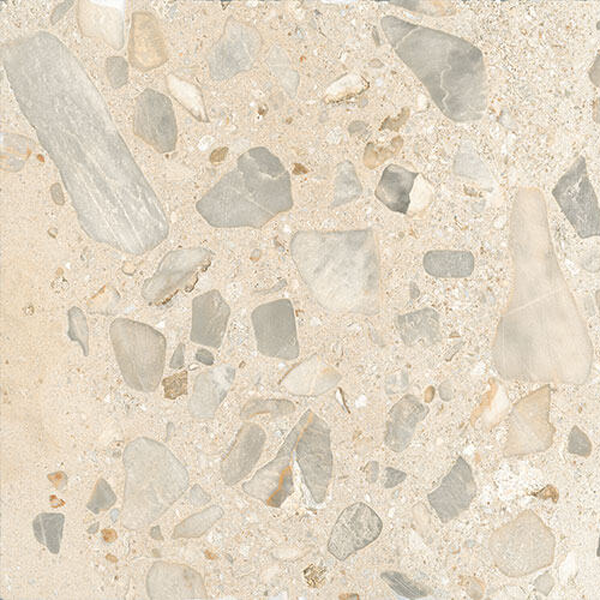 906x906mm Ceramica Fioranese - I Ciottoli Sassi Avorio