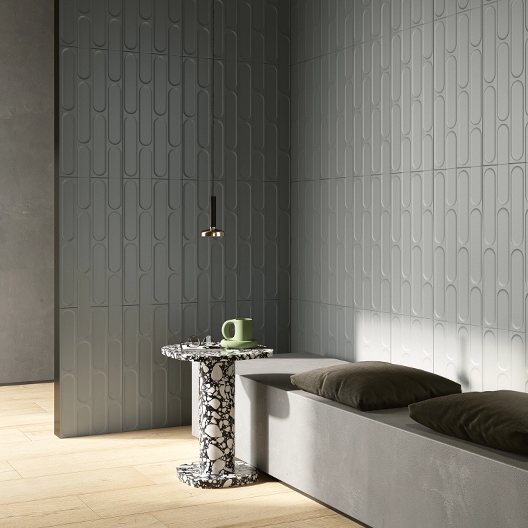 302x604mm Ceramica Fioranese - Biscuit Cenere