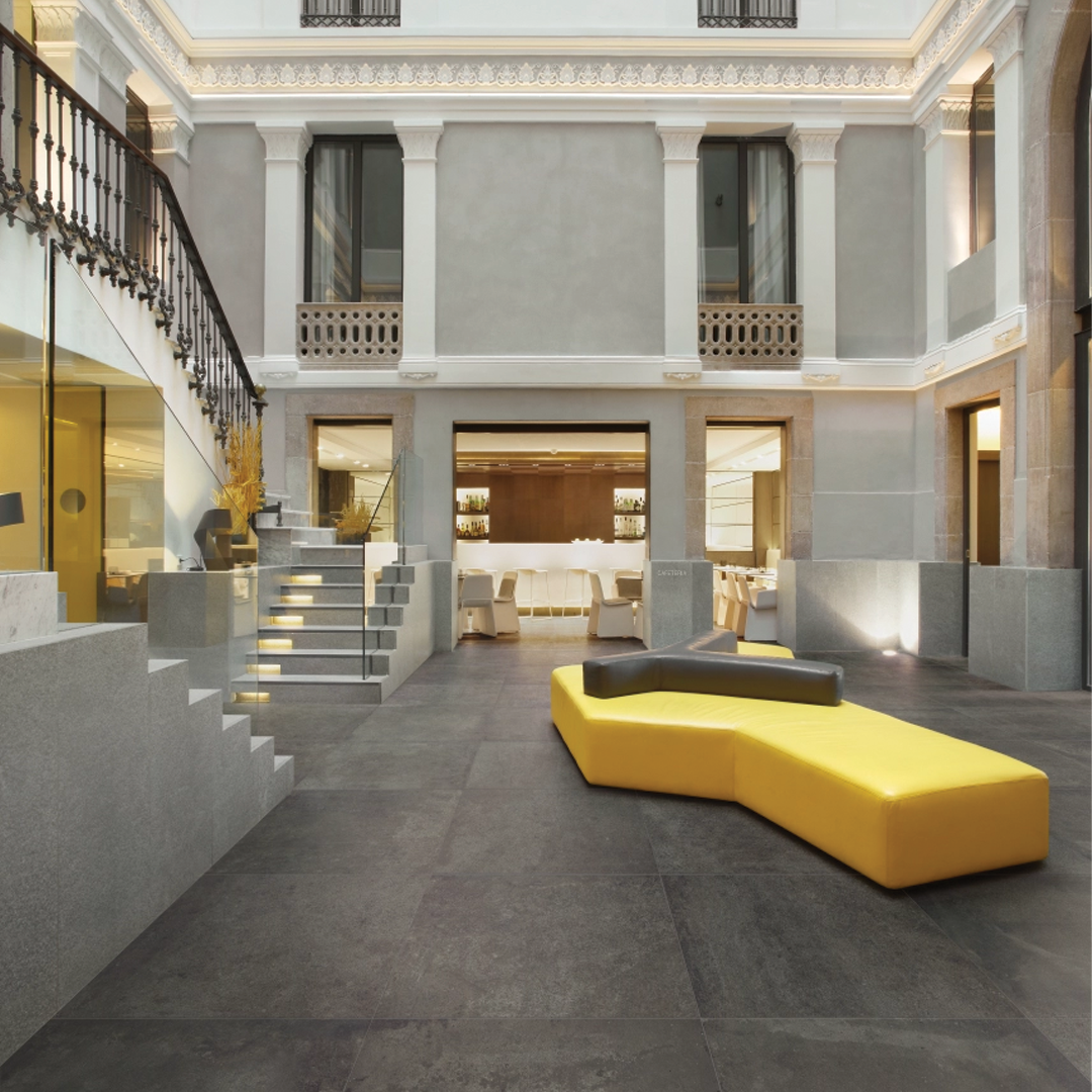598x598mm Ceramiche Piemme - Castlestone Black