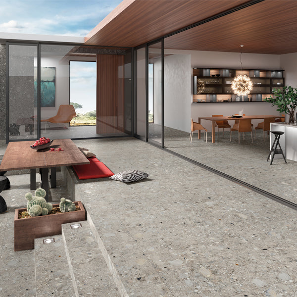 600x1200mm Cercom Ceramiche - Ceppo Grigio