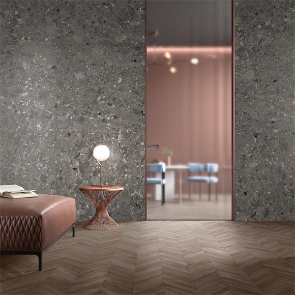 600x1200mm Cercom Ceramiche - Ceppo Nero