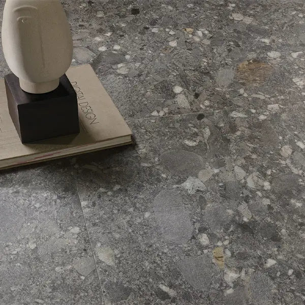 Elite Design Studio - 600x1200mm Cercom Ceramiche - Ceppo Nero