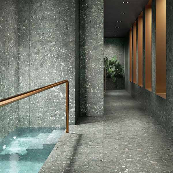 600x1200mm Cercom Ceramiche - Ceppo Verde