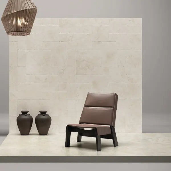 Elite Design Studio - 400x600mm Cerdomus - Tibur Cross-Cut Beige
