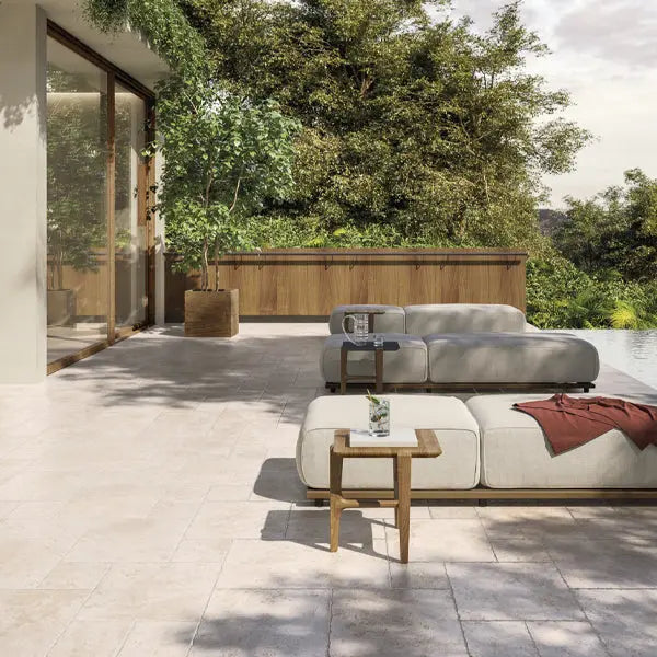 Elite Design Studio - Cerdomus - Tibur Cross-Cut Beige Modular (French Pattern)