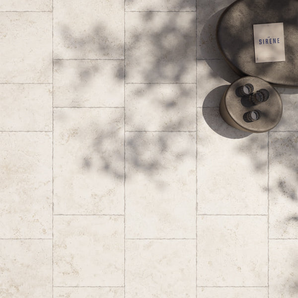 200x400mm Cerdomus - Tibur Cross-Cut Bianco
