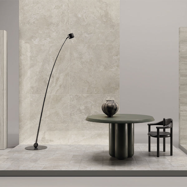 600x600mm Cerdomus - Tibur Cross-Cut Grigio