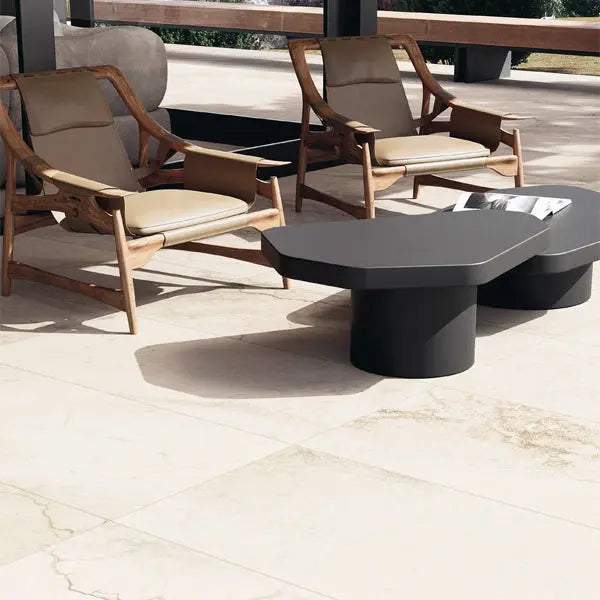 Elite Design Studio - 604x604mm Coem - Touch Stone White