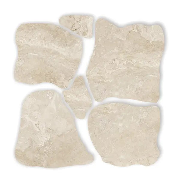 Elite Design Studio - Padua - Norcia Crosscut Beige (Crazy Pave)