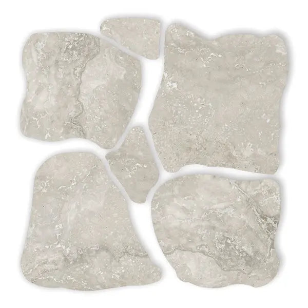 Elite Design Studio - Padua - Norcia Crosscut Silver (Crazy Pave)
