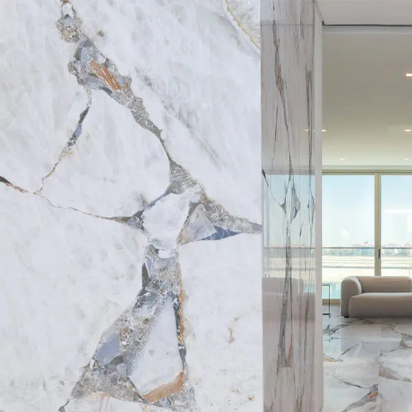 Elite Design Studio - 1200x1200mm Energieker - Marbles Bright Precious