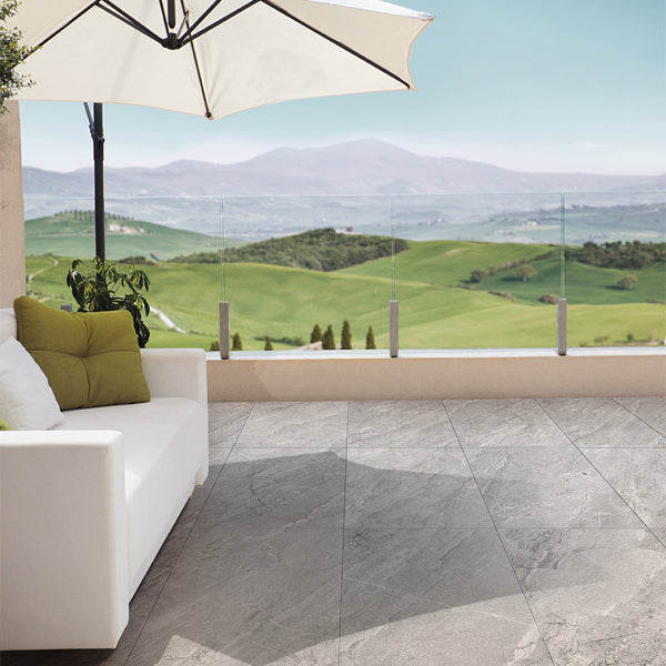 600x600mm Energieker - Marbles Agathos Grey