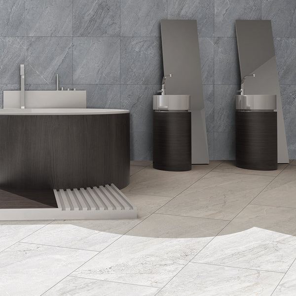 600x600mm Energieker - Marbles Agathos White