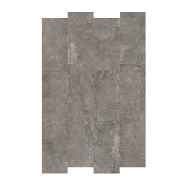 600x600mm Energieker - Stone Cement Anthracite