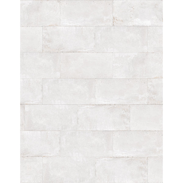 600x600mm Energieker - Stone Cement White