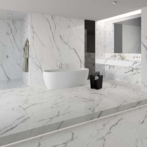1200x1200mm Energieker - Marbles Statuario Superiore
