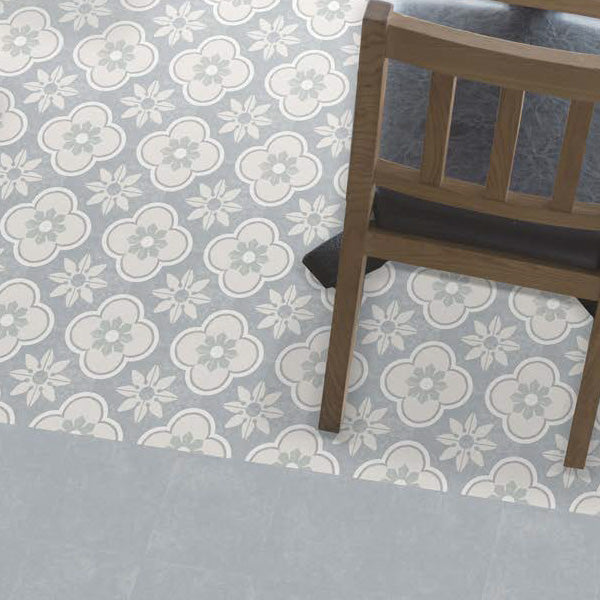 147x147mm Estudio Ceramico - Hamptons Base Blue