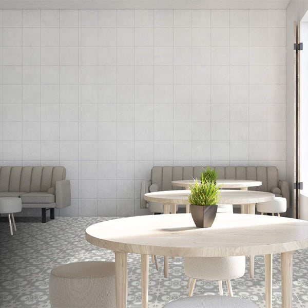 147x147mm Estudio Ceramico - Hamptons Base Fossil