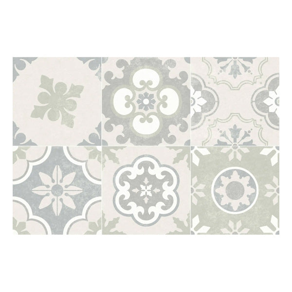 147x147mm Estudio Ceramico - Hamptons North Haven Patchwork