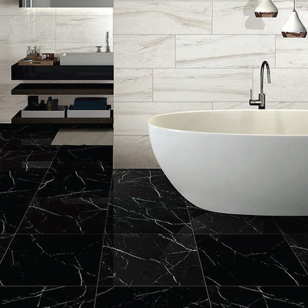 600x600mm Everstone - Euromarmo Nero Marquina