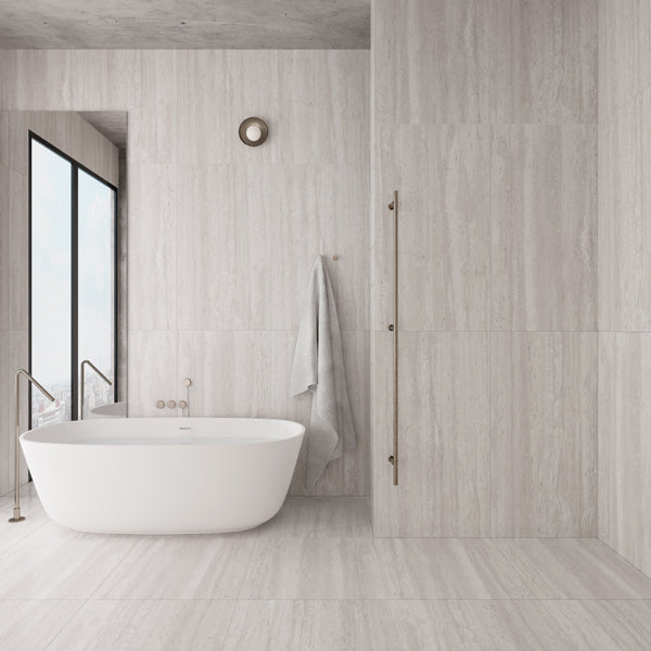600x600mm Everstone - Euromarmo Travertine Chiaro