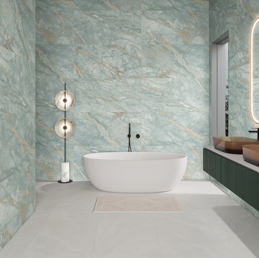 600x600mm Everstone - Marine Emerald