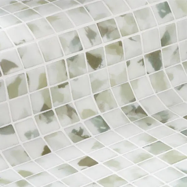Elite Design Studio - 312x495mm Ezarri Pool Mosaic - Aquarelle Bolts 25mm Safe (Anti-Slip)