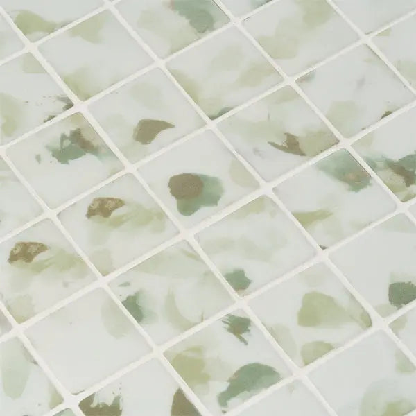 Elite Design Studio - 365x365mm Ezarri Pool Mosaic - Aquarelle Bolts 50mm Safe (Anti-Slip)