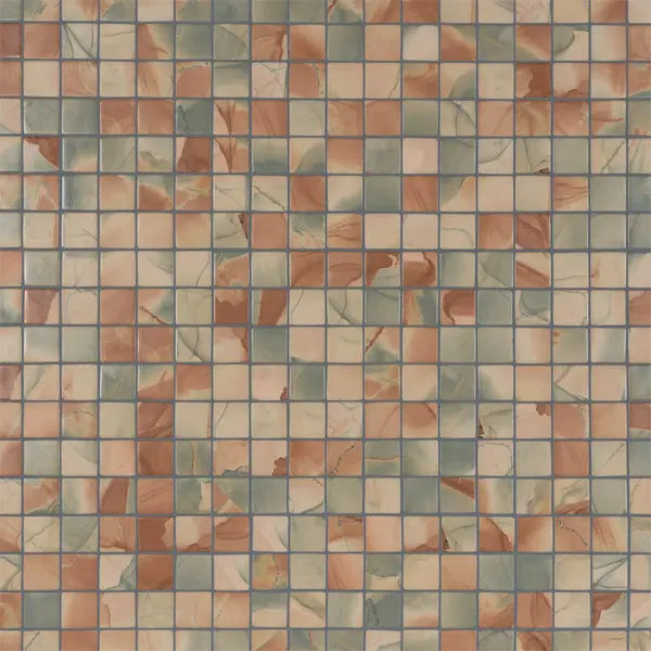 Elite Design Studio - 365x365mm Ezarri Pool Mosaic - Aquarelle Effect 50mm Safe (Anti-Slip)