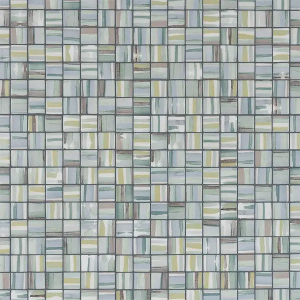 Elite Design Studio - 365x365mm Ezarri Pool Mosaic - Aquarelle Pigment 50mm Safe (Anti-Slip)