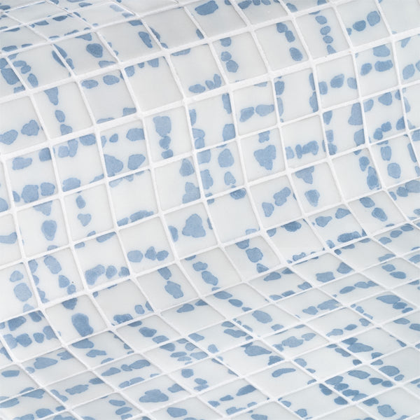 312x495mm Ezarri Pool Mosaic - Aquarelle Rims 25mm Safe (Anti-Slip)