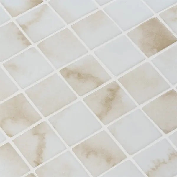 Elite Design Studio - 365x365mm Ezarri Pool Mosaic - Aquarelle Sponge 50mm Safe (Anti-Slip)