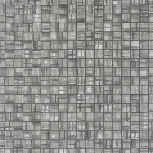Elite Design Studio - 365x365mm Ezarri Pool Mosaic - Aquarelle Stripes 50mm Safe (Anti-Slip)