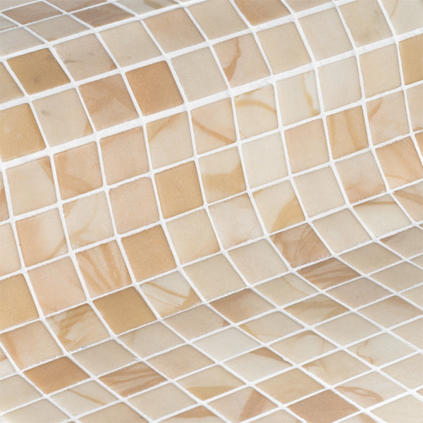 312x495mm Ezarri Pool Mosaic - Aquarelle Wet-in-Wet 25mm Safe (Anti-Slip)