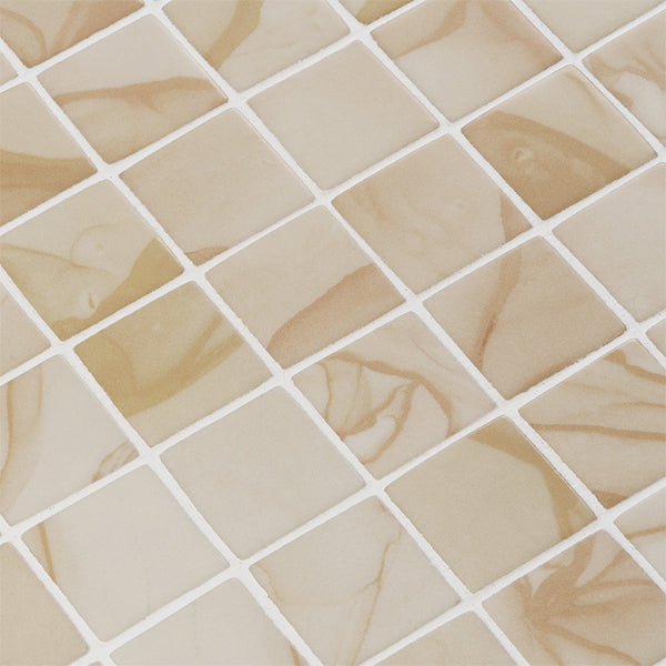 365x365mm Ezarri Pool Mosaic - Aquarelle Wet-in-Wet 50mm Safe (Anti-Slip)