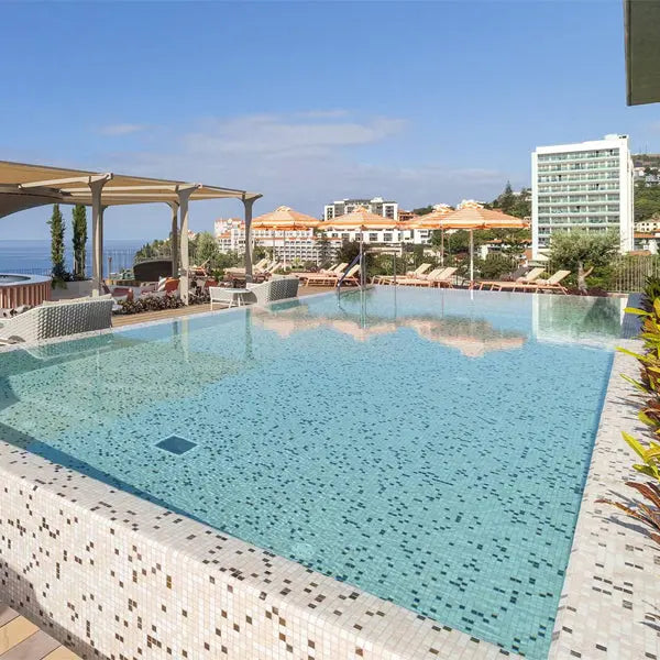 Elite Design Studio - 312x495mm Ezarri Pool Mosaic - Cocktail Daikiri 25mm Gloss