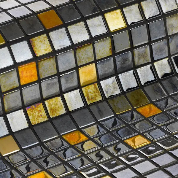 Elite Design Studio - 312x495mm Ezarri Pool Mosaic - Cocktail Margarita 25mm Gloss