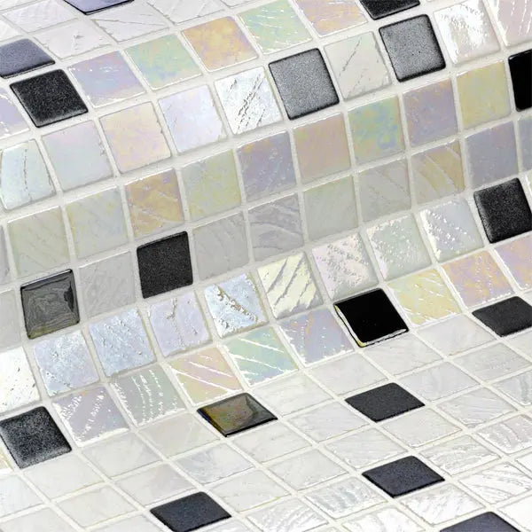 Elite Design Studio - 312x495mm Ezarri Pool Mosaic - Cocktail Mojito 25mm Gloss