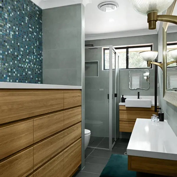 Elite Design Studio - 312x495mm Ezarri Pool Mosaic - Cocktail Tomahawk 25mm Gloss