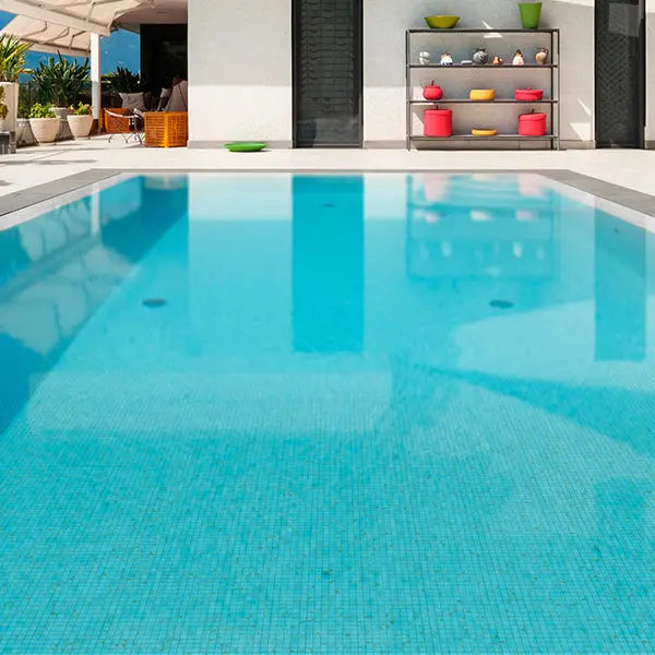 Elite Design Studio - 312x495mm Ezarri Pool Mosaic - Gemma Quartz 25mm Gloss