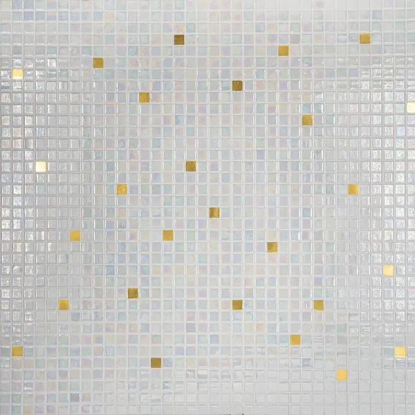 Elite Design Studio - 312x495mm Ezarri Pool Mosaic - Gold Perla Gold 25mm Gloss