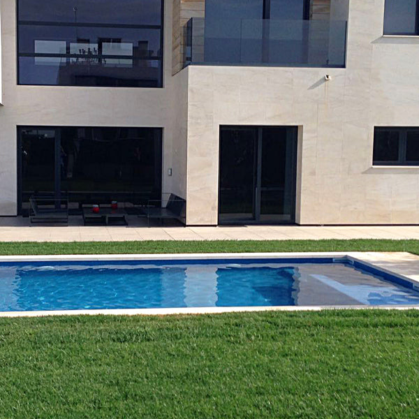 312x495mm Ezarri Pool Mosaic - Zen Stone BlueStone 25mm Safe (Anti-Slip)