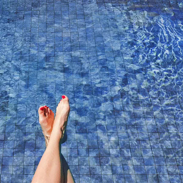 Elite Design Studio - 365x365mm Ezarri Pool Mosaic - Zen Stone Bluestone 50mm Matt