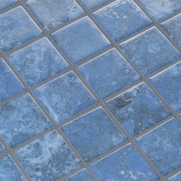 Elite Design Studio - 365x365mm Ezarri Pool Mosaic - Zen Stone Bluestone 50mm Matt