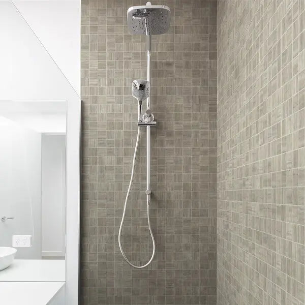 Elite Design Studio - 365x365mm Ezarri Pool Mosaic - Zen Stone Creamstone 50mm Matt