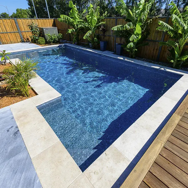 Elite Design Studio - 312x495mm Ezarri Pool Mosaic - Zen Stone Dolerite 25mm Matt