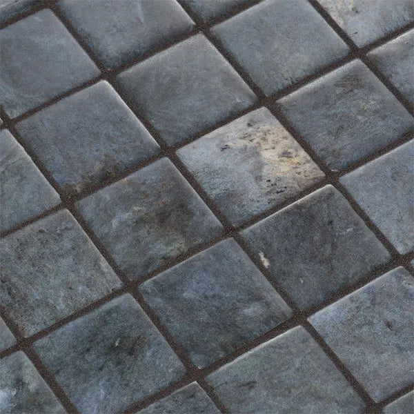 Elite Design Studio - 365x365mm Ezarri Pool Mosaic - Zen Stone Dolerite 50mm Matt